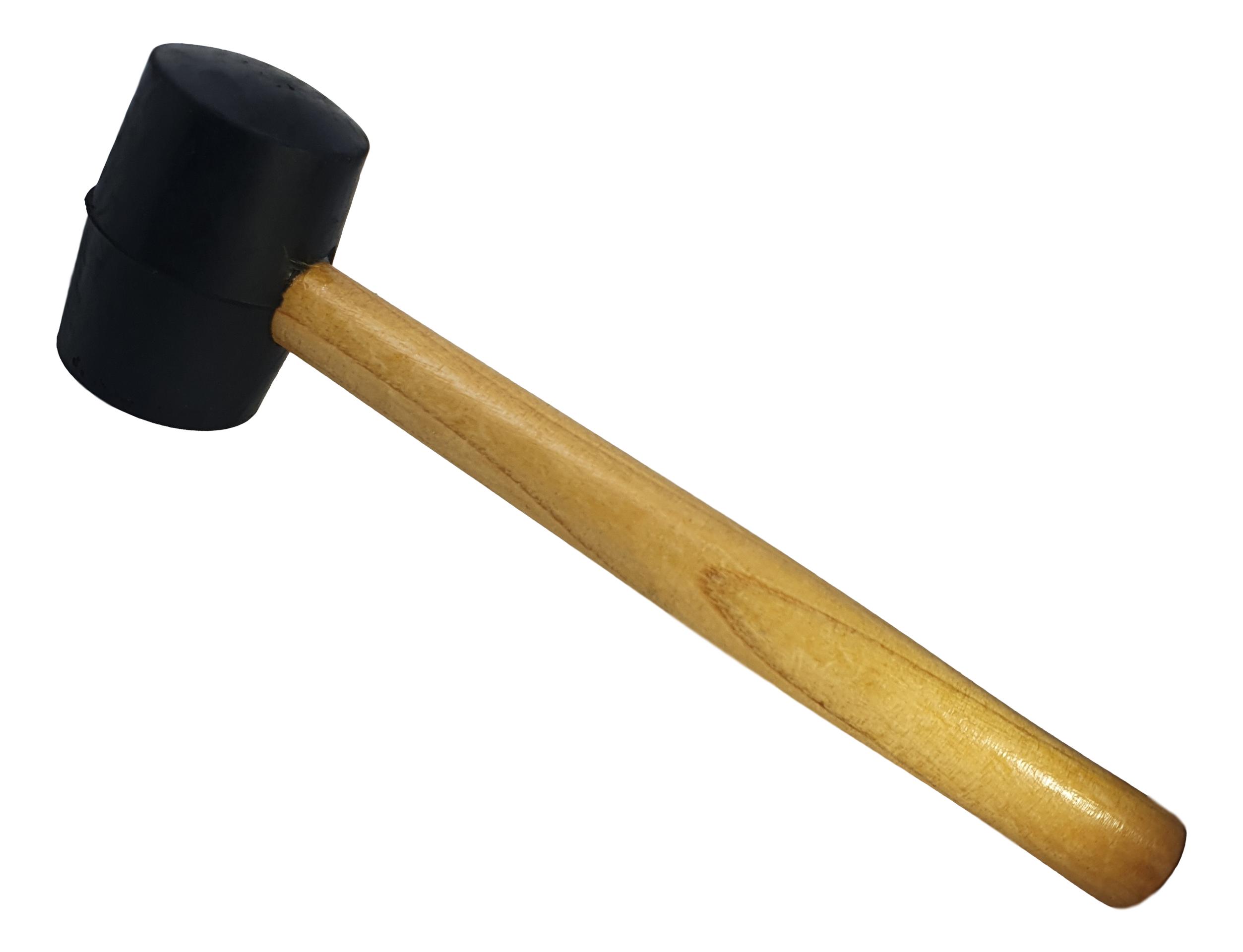 פטיש גומי שחור 10OZ