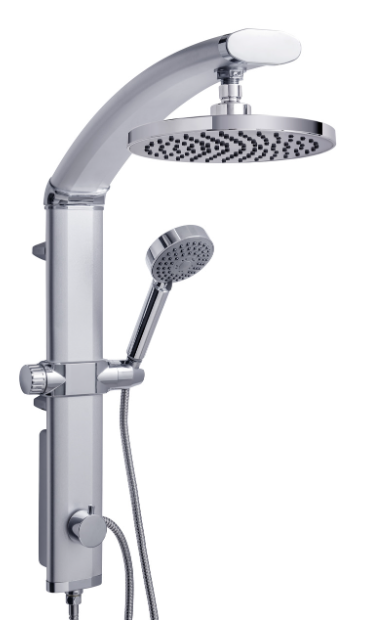 מוט פינוק עם זרוע מסתובבת דגם ברבור 8841 כסף