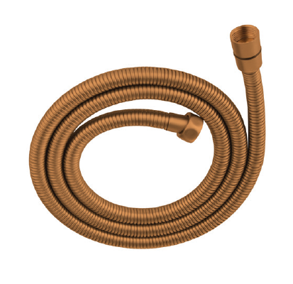 צינור מתכת גמיש למקלחת - 1.5 מטר רוז גולד דגם H115