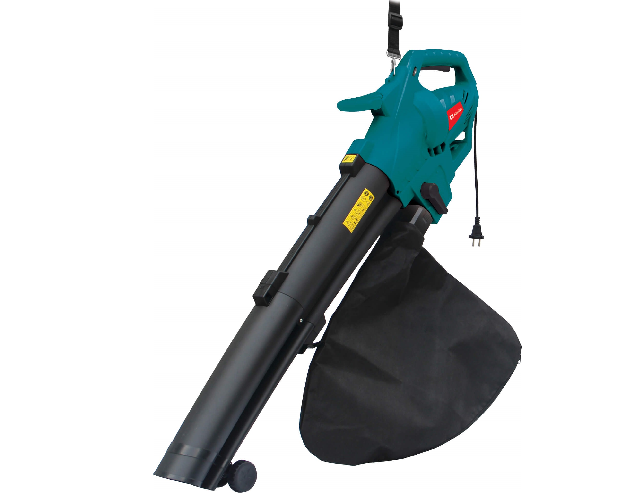 מפוח עלים עוצמתי 3000W שואב/נושף/גורס 3 ב-1 דגם KO-6999 