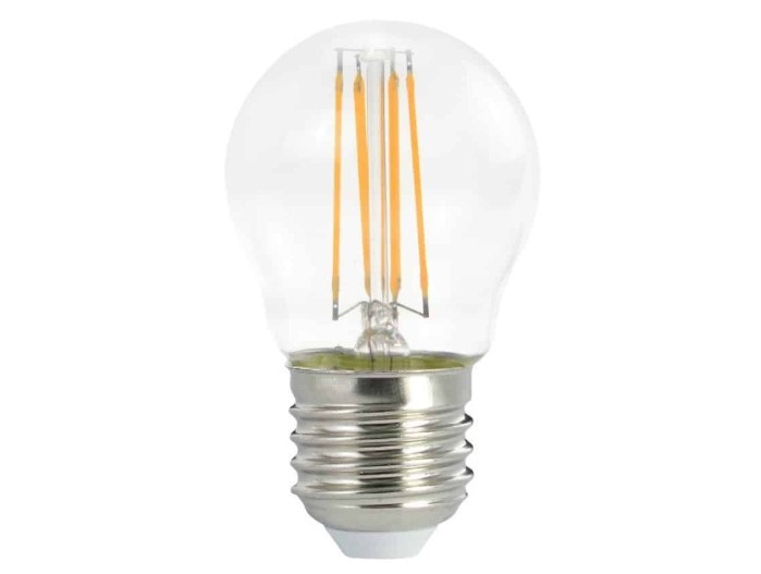 נורת לד פחם 8.5W A60 צבע שקוף דגם MDL-FBA608.5W